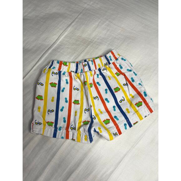Vintage 2 Pc McKids Outfit Summer Shorts Matching Set Size 3-6mo - Picture 4 of 4